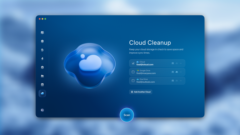 Cloud Cleaup iCloud