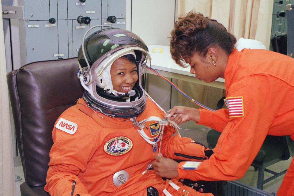 Mae Jemison Prepares For Launch