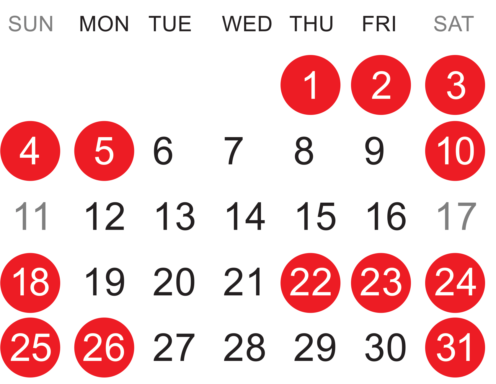 calendario de Trump 5