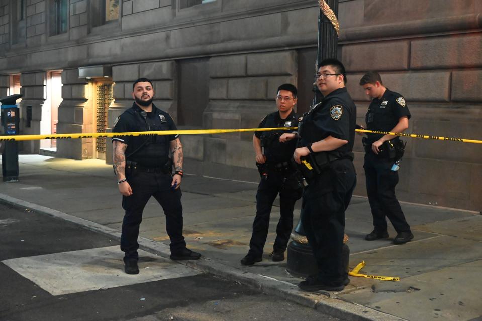 Six people, including the gunman, are dead in New York City shooting