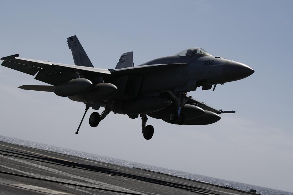 USS Aircraft Carrier Nimitz Visits South Korean Waters
