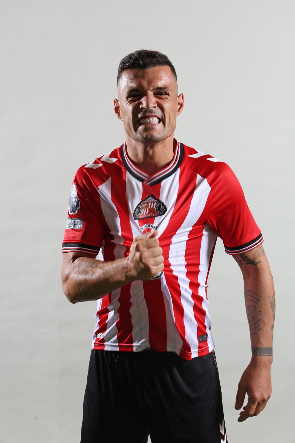 Sunderland Unveil New Signing Granit Xhaka