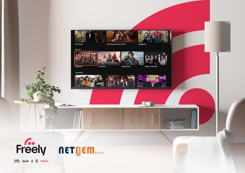 Freely Browse Freely x Netgem Logo