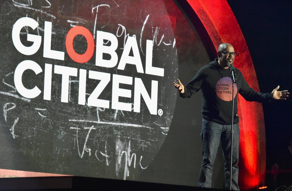 Actor Forest Whitaker at the 2016 Global Citizen Festival In Central Park