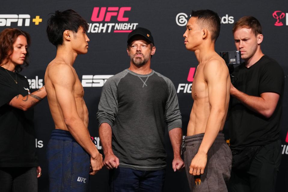UFC Fight Night: Taira v Park Weigh-In