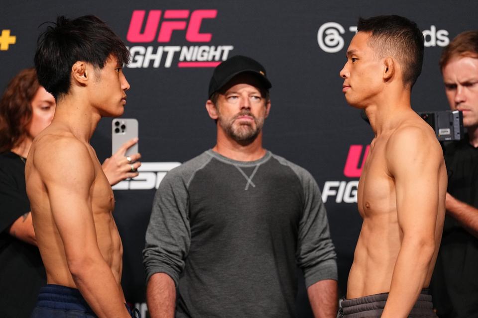 UFC Fight Night: Taira v Park Weigh-In