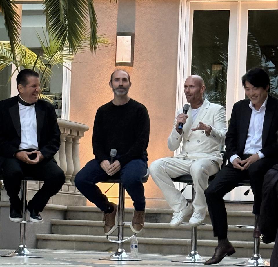AGI House panel.