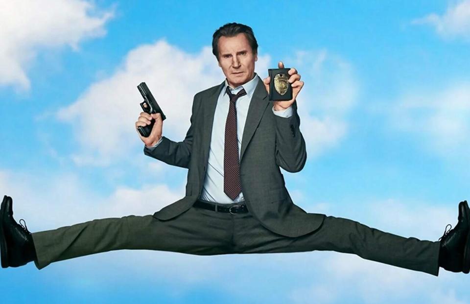 Liam Neeson stars in The Naked Gun (2025).