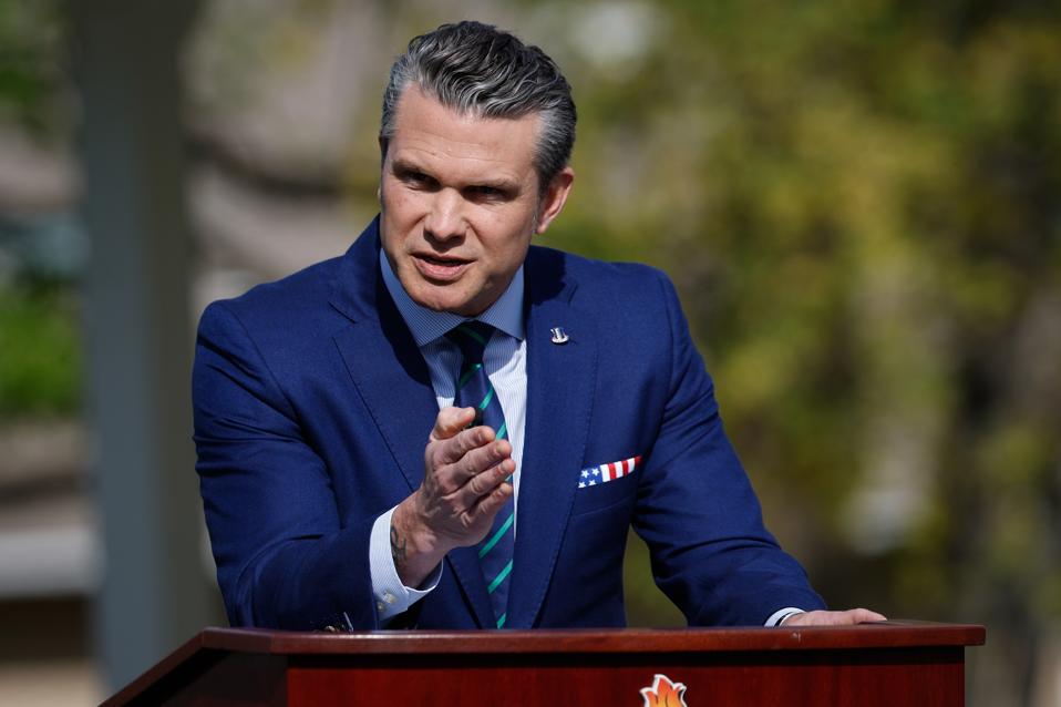 Defense Secretary Pete Hegseth Speaks About Cybersecurity