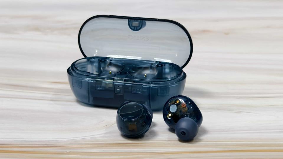 Sony WF-C710N in Glass Blue color.