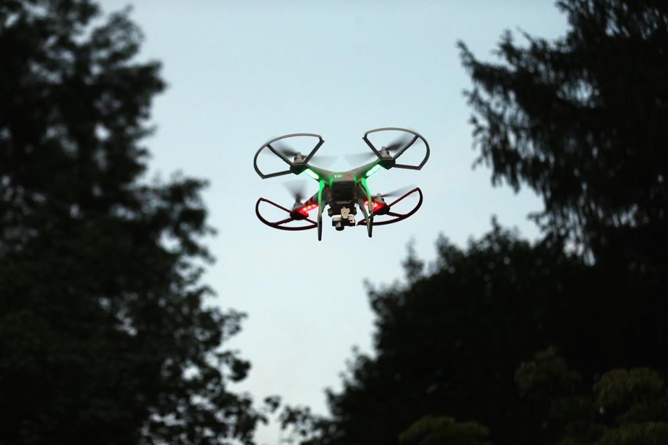 Drone in Flight