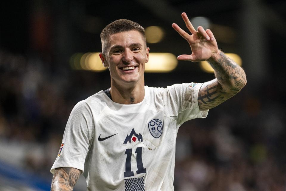 Slovenia v Kazakhstan - UEFA Nations League 2024/25 League B Group B3