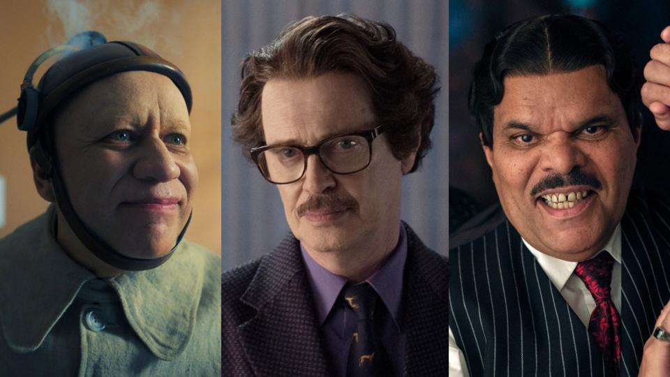 Fred Armisen, Steve Buscemi and Luis Guzman in "Wednesday" Season 2.