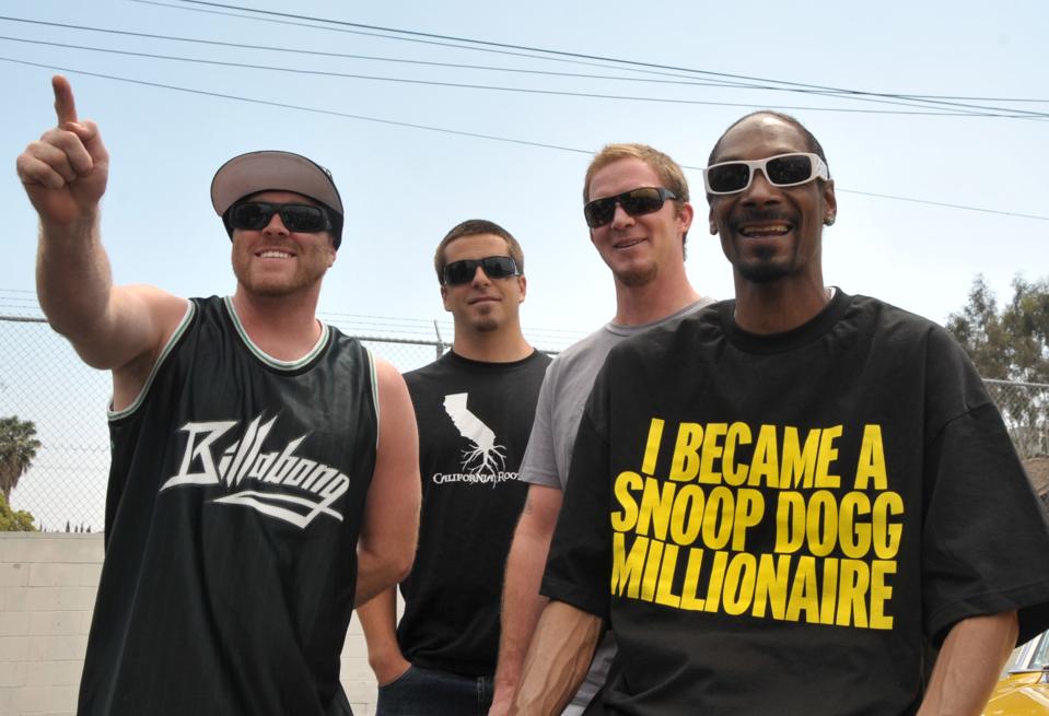 Snoop Dogg And Slightly Stoopid "Blazed And Confused" Tour Photo Op