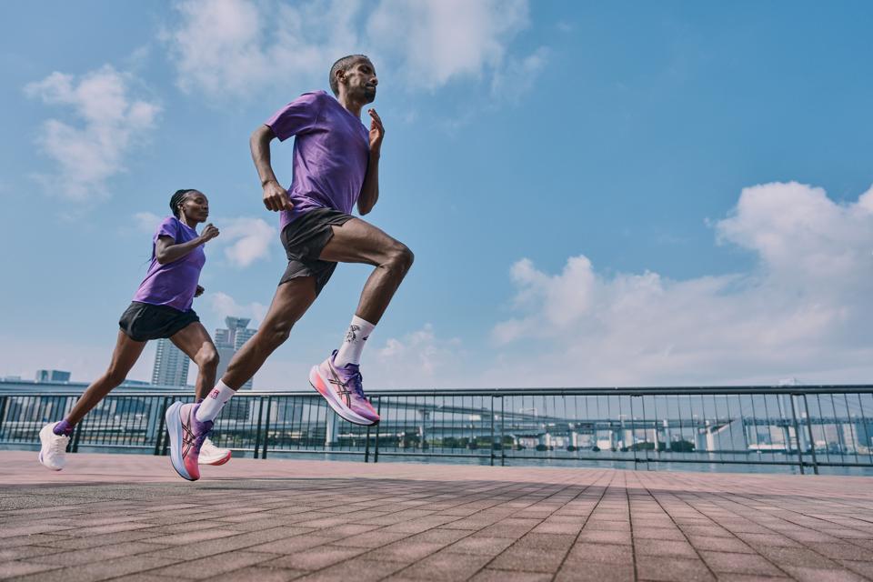 Asics MegaBlast and SonicBlast running shoes