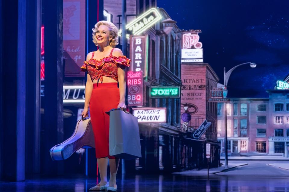 Carrie St. Louis portrays Dolly Parton in Dolly: A True Original Musical