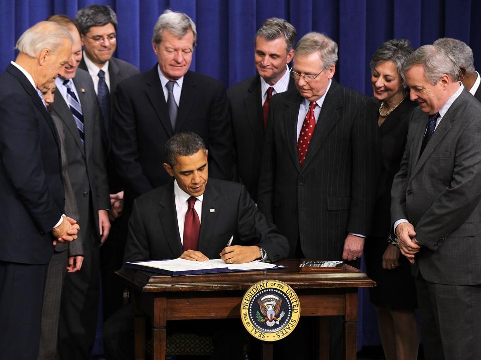 President Obama Signs The Compromise Tax Cut Bill
