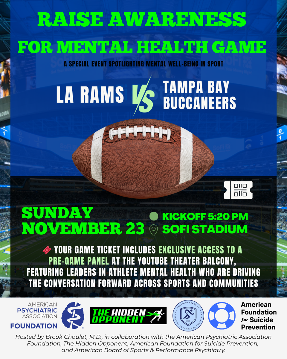 1123 LA Rams Raise Awareness for Mental Health