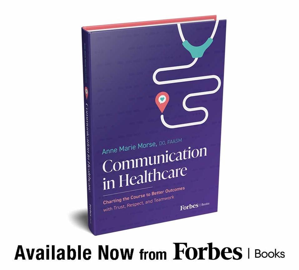 Communication in Healthcare book cover image launch announcement.