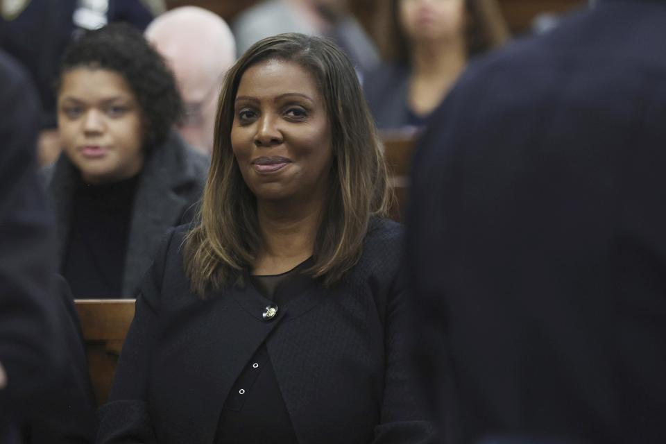 Letitia James at Trump civil fraud trial