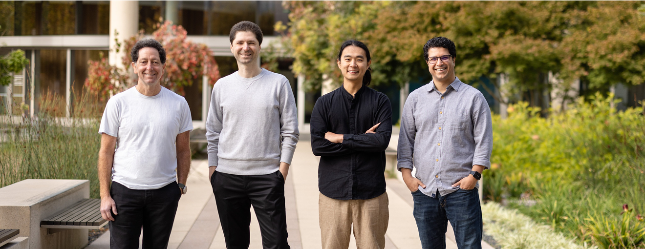 Tahoe's cofounders standing together outdoors. 