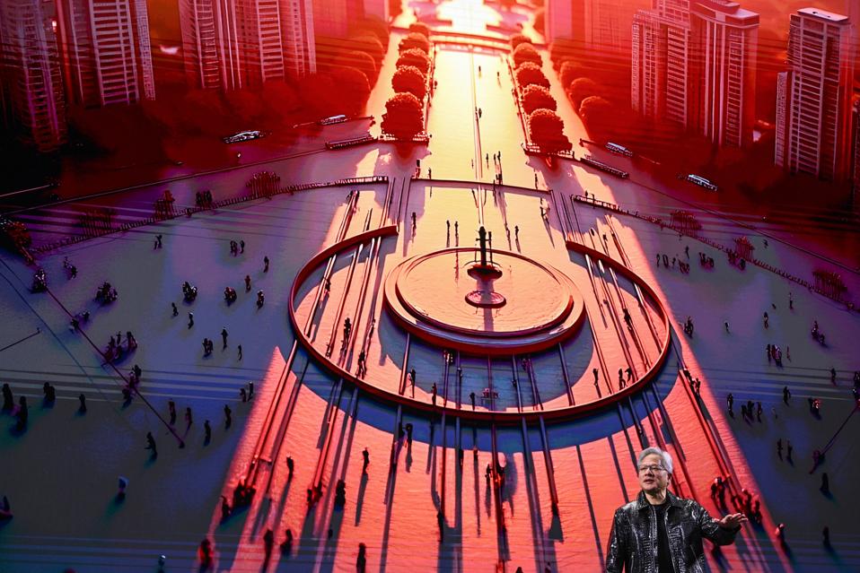 Nvidia's CEO Jensen Huang Unveils New Innovations At CES 2025