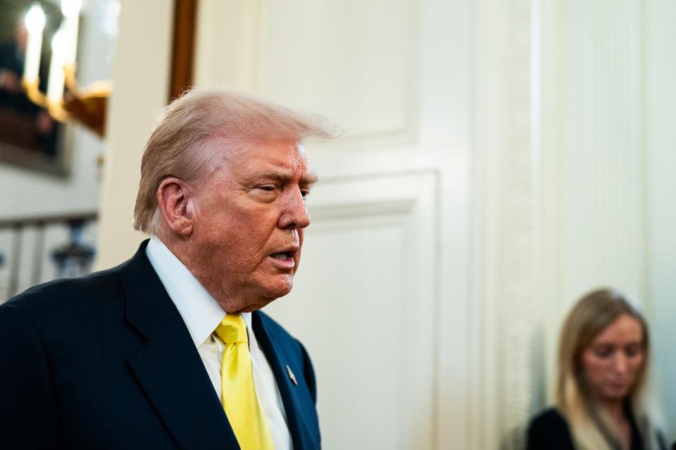 White House US President Donald Trump