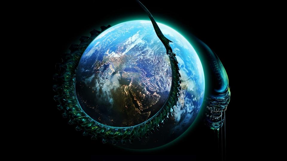 Key art for "Alien: Earth."