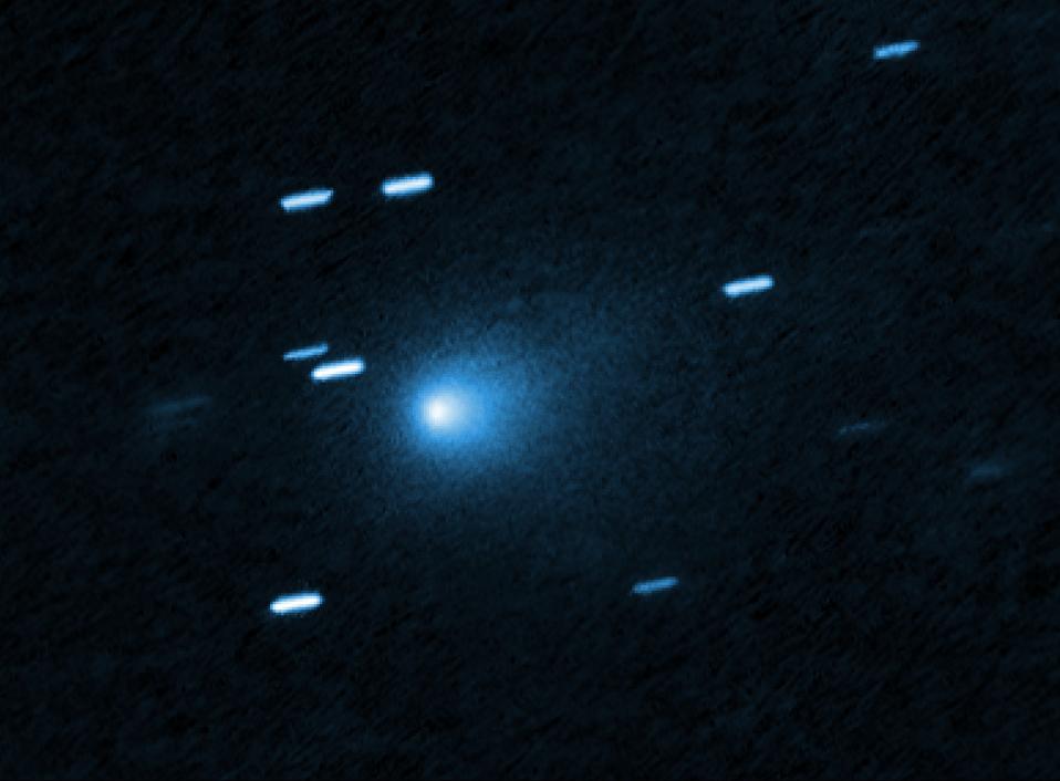 NASA's Hubble Tracks Alien Comet Moving At 36 Miles/Sec Toward Sun
