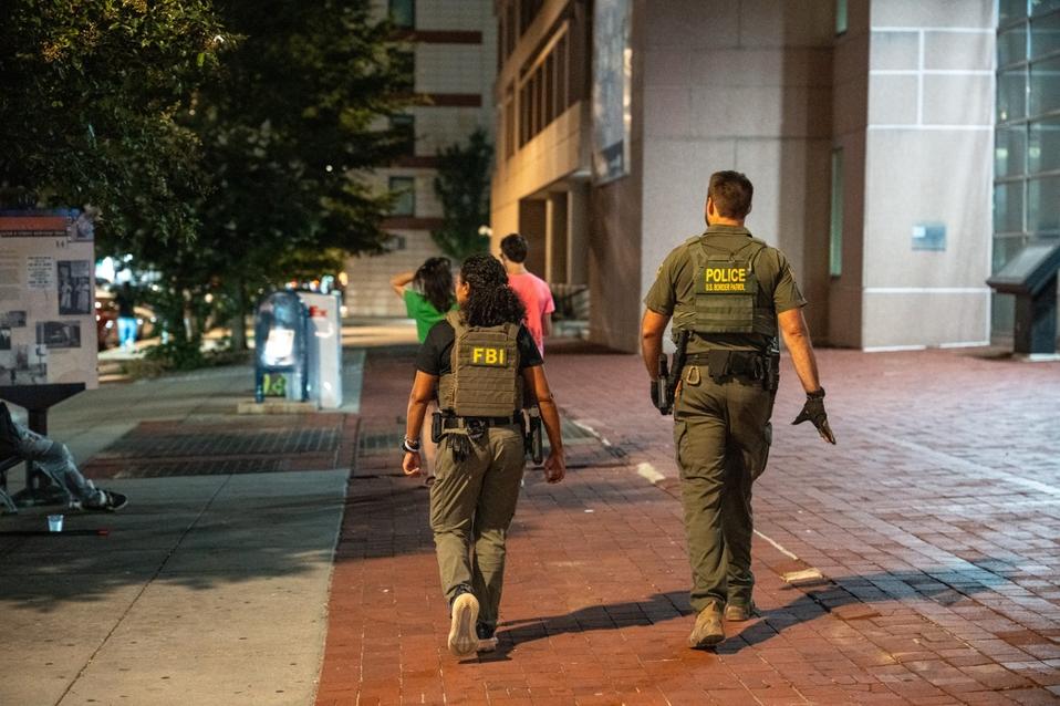 Federal Law Enforcement Increases DC Presence After Trump Decries Crime