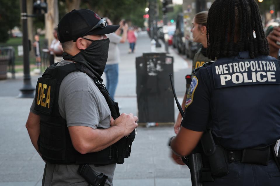 Federal Law Enforcement Increases DC Presence After Trump Decries Crime