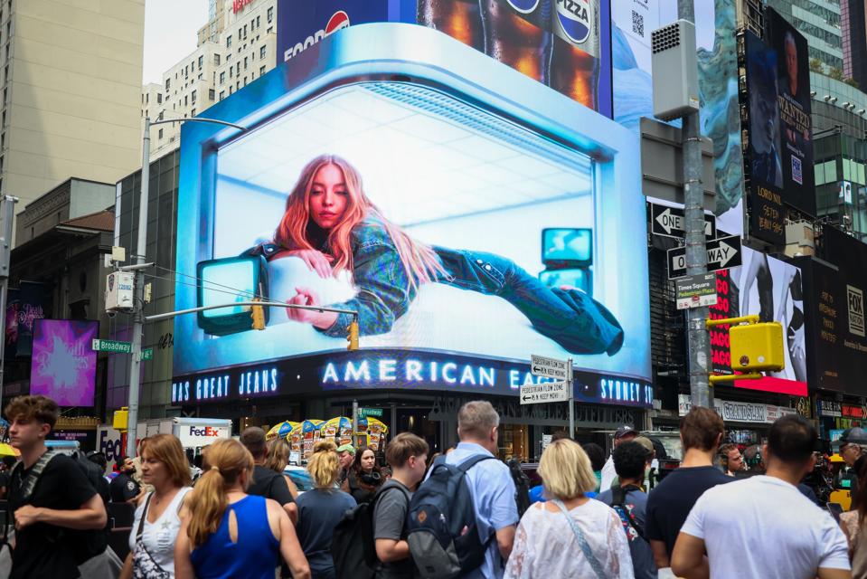 American Eagle Rallies As Trump Touts Sydney Sweeney Jeans Ad