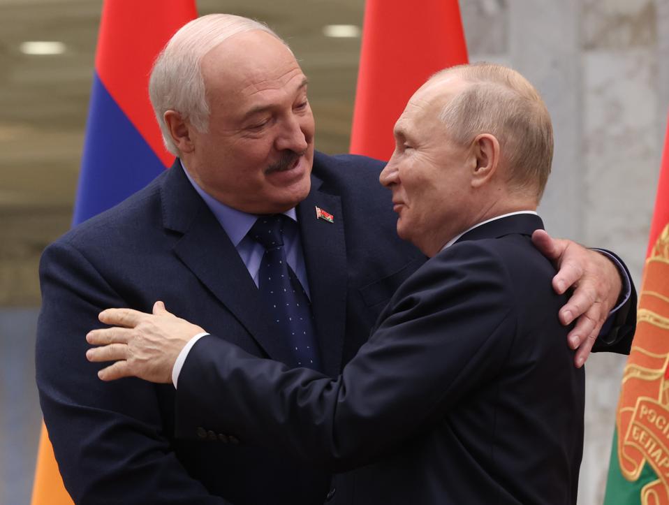 Putin Attends The SCTO Summit With Leaders Of Former Sovet States In Minsk
