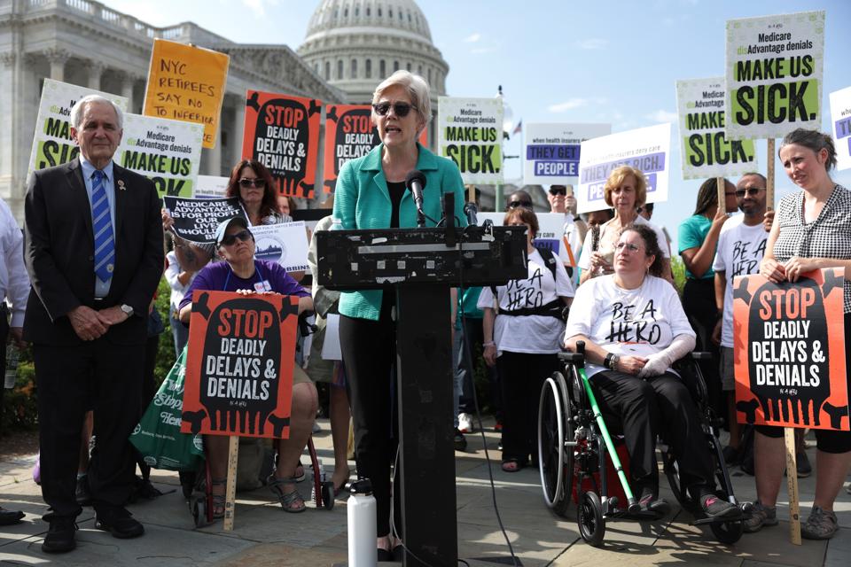 Democratic Lawmakers Speak To The Press On Medicare