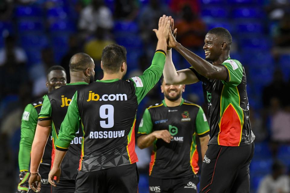 St Kitts & Nevis Patriots v Antigua & Barbuda Falcons - Men's 2025 Republic Bank Caribbean Premier League