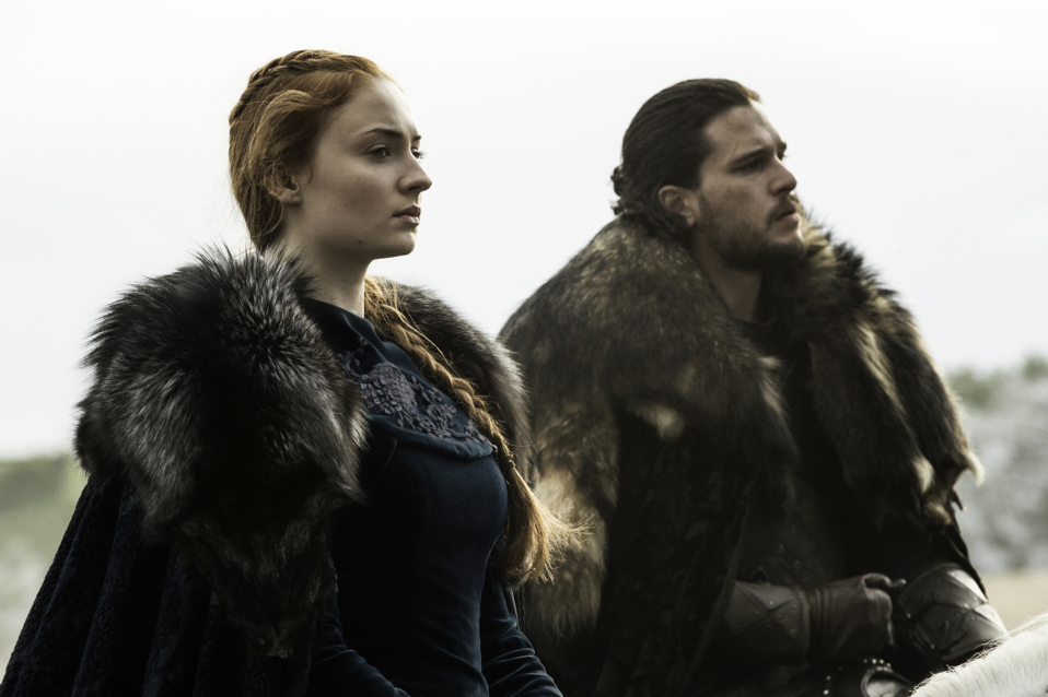 Sansa and Jon Snow
