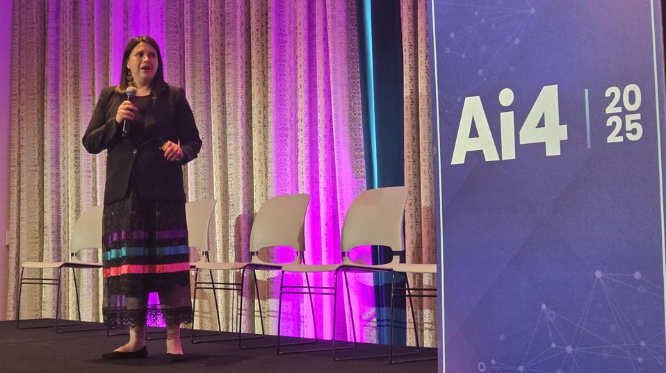 Paula Starr, Chief Information Officer of the Cherokee Nation at the Ai4 2025 Conference