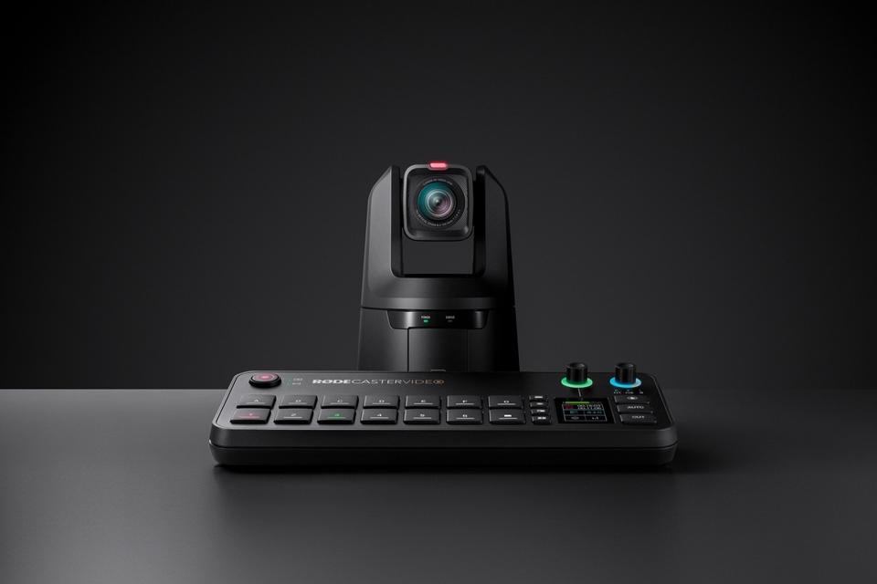 rode rodecaster video ndi key visual