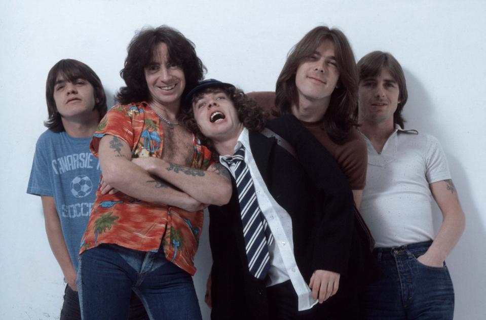 Photo of AC DC and Malcolm YOUNG and Cliff WILLIAMS and Bon SCOTT and Angus YOUNG and AC/DC and Phil RUDD