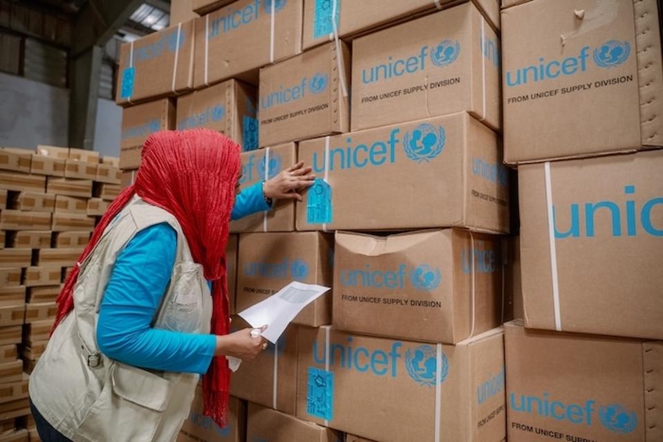 Unicef Charity Box