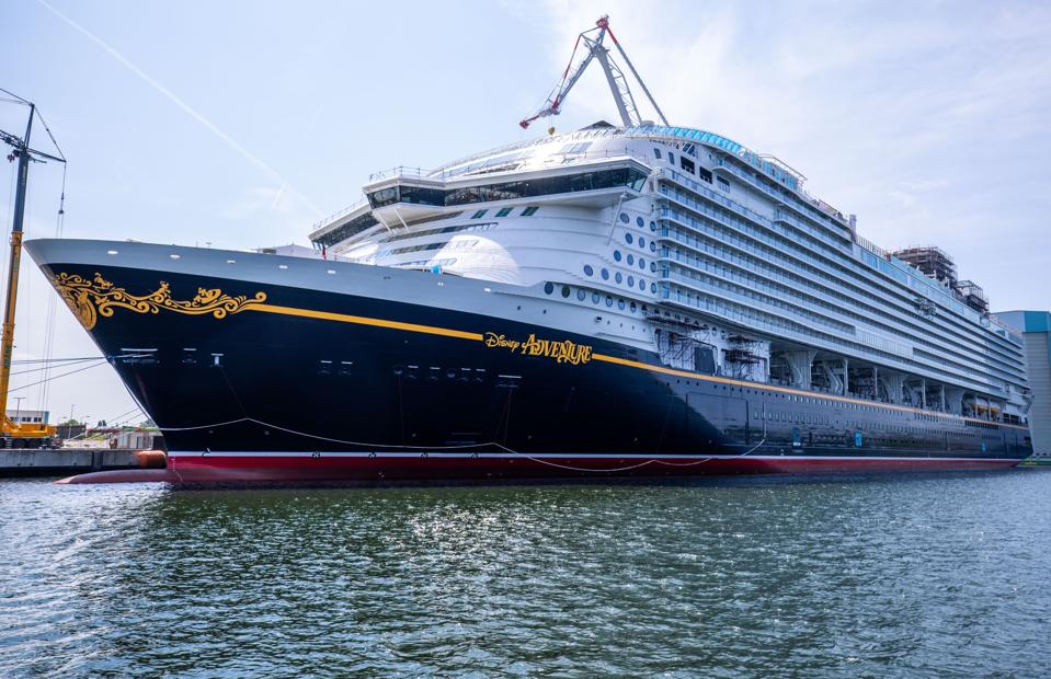 Cruise ship "Disney Adventure" is equipped