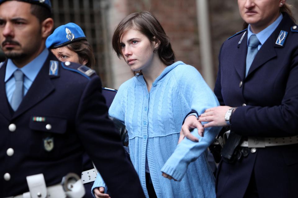 The Appeal Is Held Of Amanda Knox Over The Guilty Verdict In The Murder Of Meredith Kercher