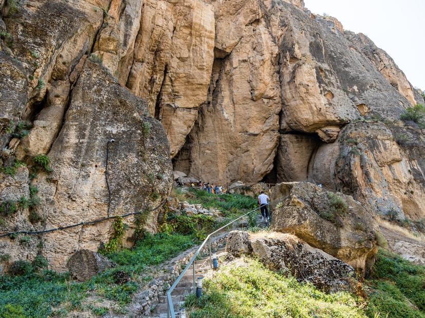 way to Areni - 1 cave excavations complex, Armenia