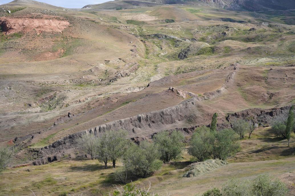 Mark of Noah's Ark in Dogubayazit, Turkey