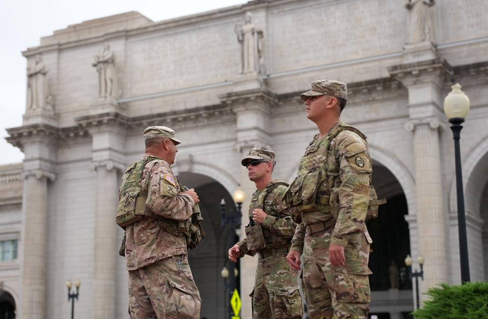 Trump Increases Federal Law Enforcement Presence, Deploys National Guard In Nation's Capital