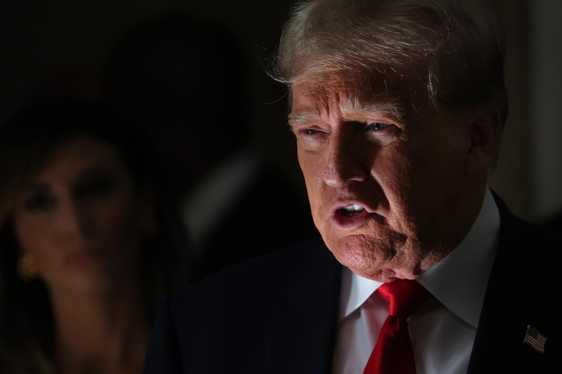 Former President Donald Trump Attends Start Of Civil Fraud Trial In New York City