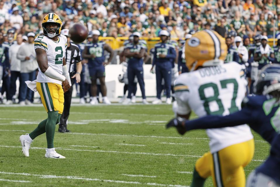Seahawks Packers Football