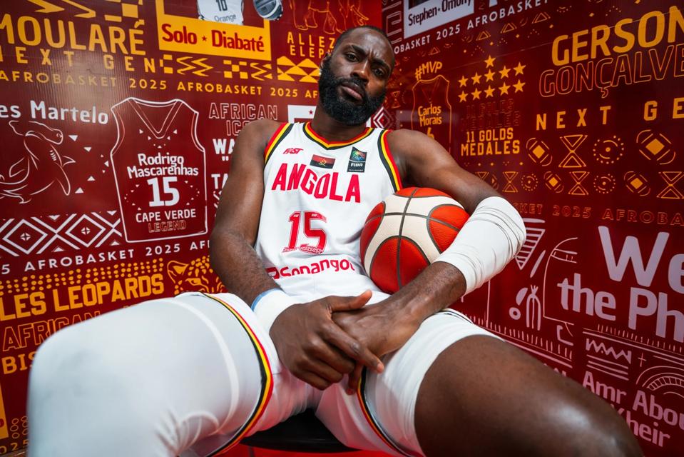 Aboubakar Gakou Of Angola On Media Day