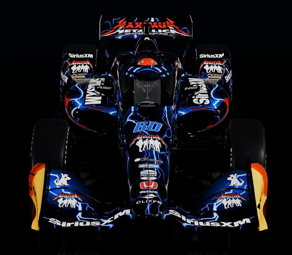 Metallica Joins IndyCar's Meyer-Shank Racing For Nashville Finale