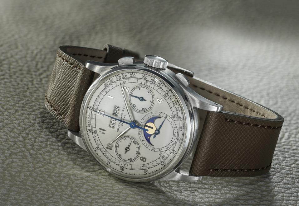 The first Stainless Steel Patek Philippe 1518 with an estimate of CHF8 million - 16 million